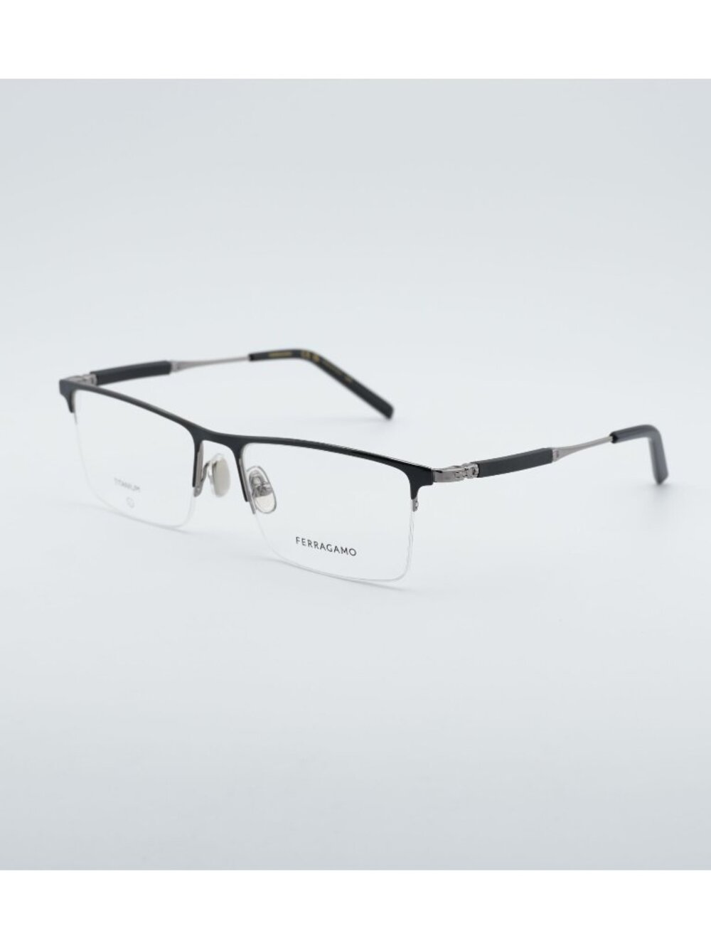 Salvatore Ferragamo SF2586 081 Eyeglasses Grey 55mm Rectangle Frame